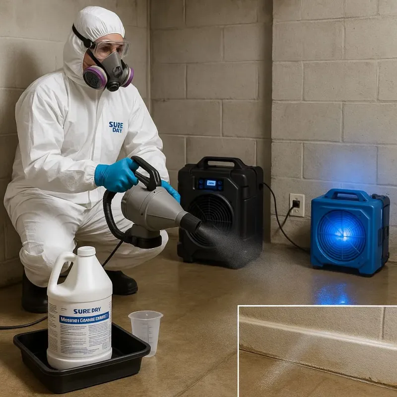 Sanitization and Odor Removal process in Sellersburg, IN