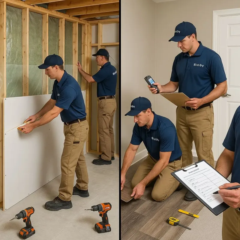 Repairs and Reconstruction process in Sellersburg, IN