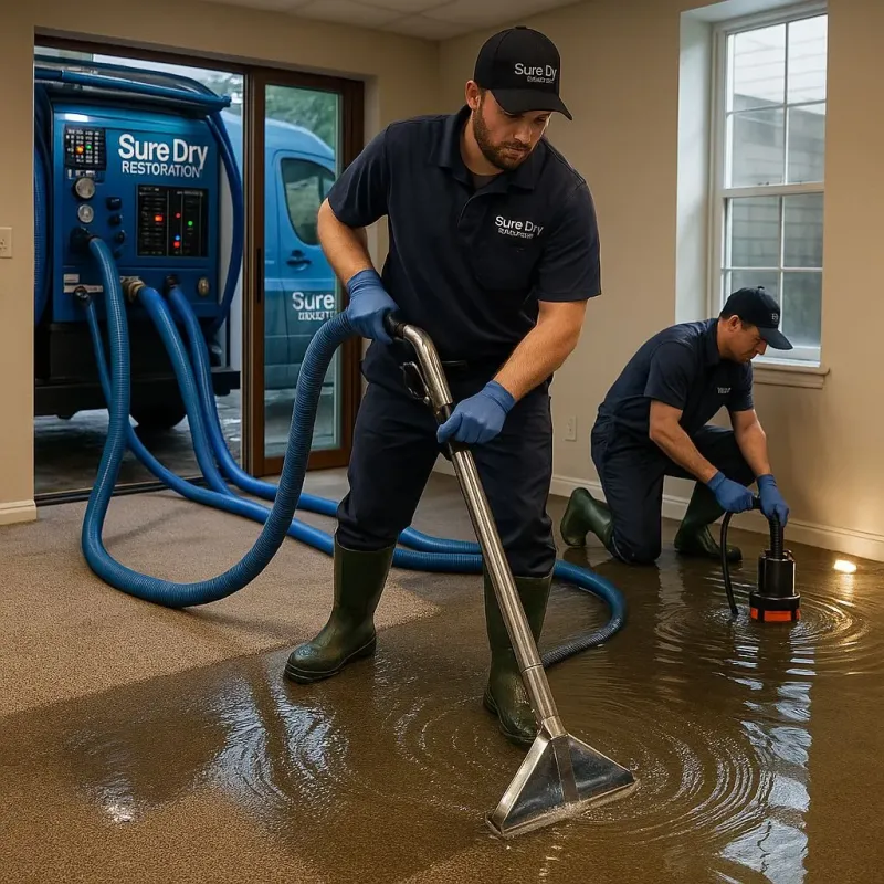 Water Extraction and Removal process in Sellersburg, IN